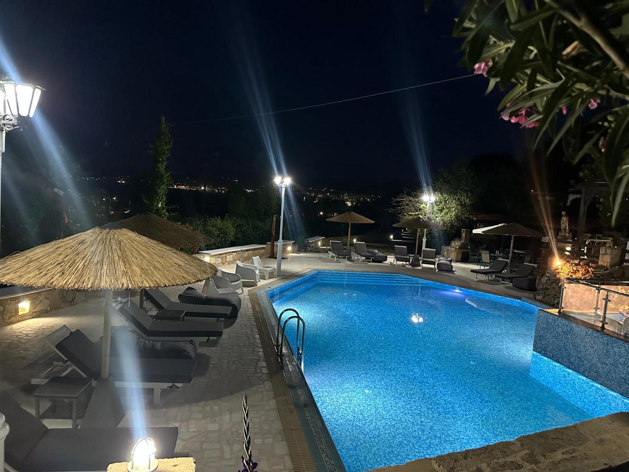 קיסאמוס Villas Vista Del Mar מראה חיצוני תמונה